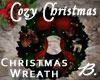 *B* Cozy Christms Wreath