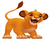Young Simba, Lion King