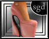 !SGD Coral Vintage Heels