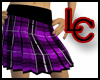 Dark Purple Skirt