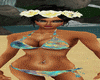 Sexy blue bikini