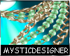 Infinity Green Necklace