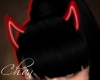 Red Neon Devil Horns