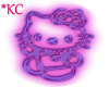 *KC Neon Hello Kitty