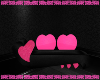 !R! Hearts Chaise Pink
