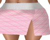 Open Pink Skirt/White