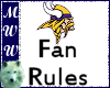 Vikings Fan Rules