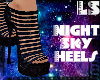 Night Sky Heels