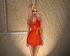 Dress orange T