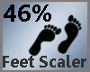 Feet Scaler 46% M