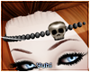 +Y+ Skull Headband *Noir