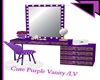 LV/Cute Purple Vanity