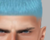 Clear Blue Hair