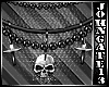 Gothic Skull & Cross Nec
