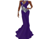 ! IMANI PURPLE GOWN(SLIM