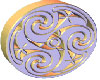 spinning celtic symbol