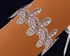 [V]Diamond Armband Pnk L