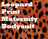 Leopard Mat Bodysuit