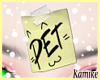 [K] Pet Note