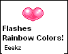 Rainbow/Pink Heart [Ani]