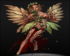 Floating Gold Rose Fairy