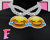 Laugh Emoji Dual Chain F