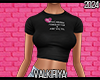 V. Black Tee Rus