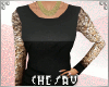 !C Gold Sequin Sweater