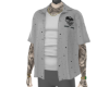 FullOutFit Grey Shirt♛