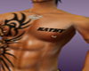 BBs KATHY Chest Tattoo