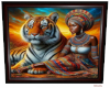 Black Art African Friend
