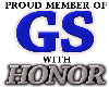 GSM GS Honor Sticker