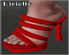 > L Red Shoes Cami