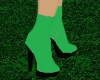 Green Plain Boots
