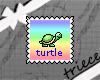 {T}turtle stamp