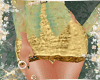 bm gold skirt