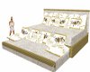 Golden Poseless Bed