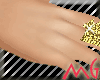 (mG) Gold Spiked Rings