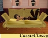 CC Classy Gold Sofa