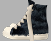 (M) Pony Hair Hi-Tops
