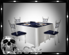 CS Blue/White Wed Table