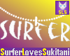 (SLS) Surfer Necklace M