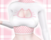 kitty top white ♡