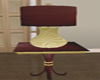 Gold Leaf End Table_Lamp