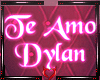 Neon Te amo Dylan
