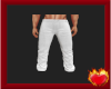 White Simple Pants