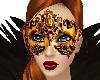 >Golden Baroque Mask<