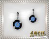 [AIB]50's Earrings Blue