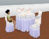 table mariage blanc et s