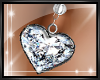 Diamond Heart Belly Ring